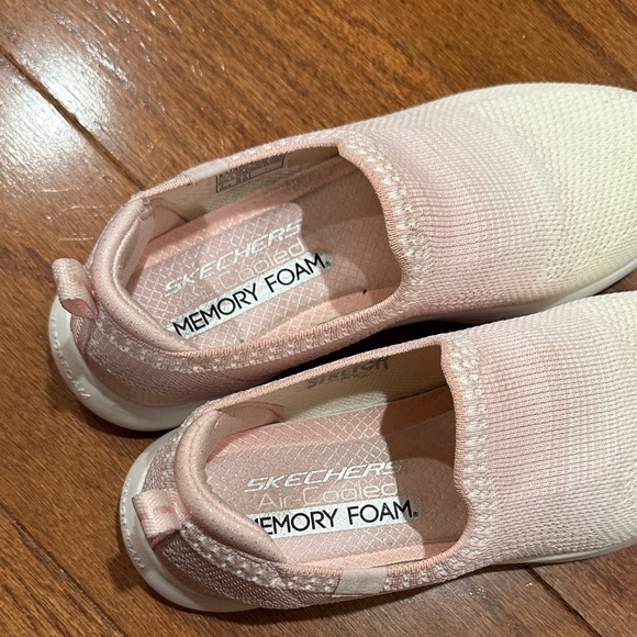 Skechers Womens Vapor Foam Lite Sway Slip Ons pink ombre - Picture 3 of 9